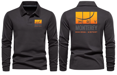 MONTEREY AIRPORT LONG SLEEVE POLO